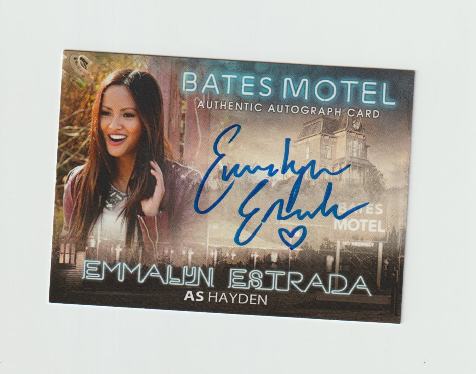 2015 Bates Motel Season 1 Autographs #AEE Emmalyn Estrada as Hayden