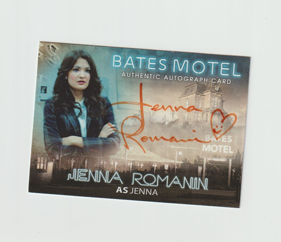 2015 Bates Motel Season 1 Autographs #AJR Jenna Romanin as Jenna