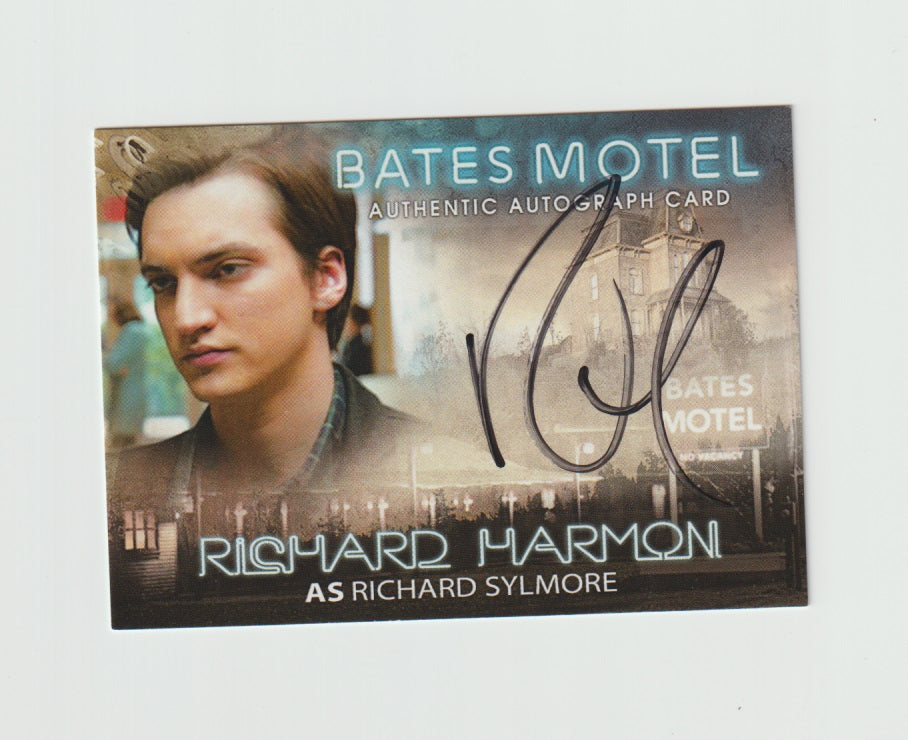 2015 Bates Motel Season 1 Autographs #ARH Richard Harmon as Richard Sylmore