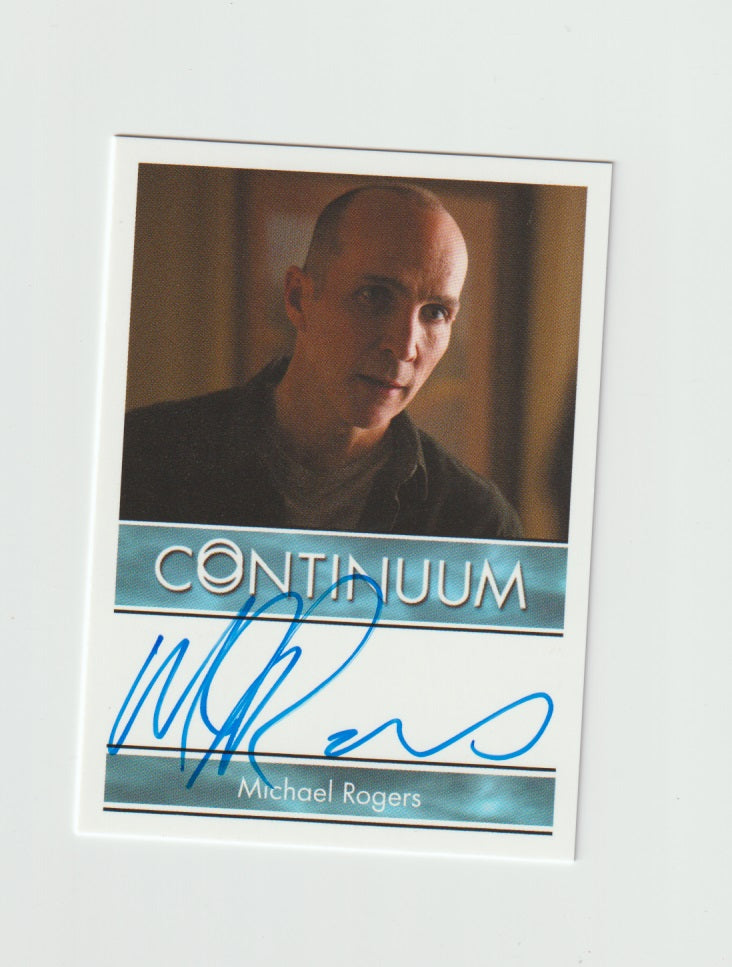 2015 Continuum Season 3 Bordered Autographs Michael Rogers as Roland Randol