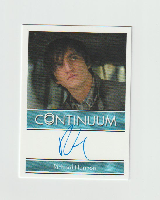 2015 Continuum Season 3 Bordered Autographs Richard Harmon as Julian Randol