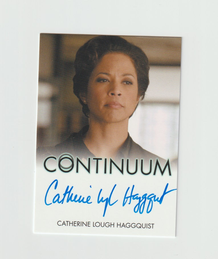 2015 Continuum Season 3 Full Bleed Autographs Catherine Lough Haggquist as Inspector Nora Harris