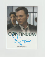 Load image into Gallery viewer, 2015 Continuum Season 3 Full Bleed Autographs Nicholas Lea as Agent Gardiner
