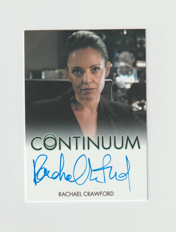 2015 Continuum Season 3 Full Bleed Autographs Rachel Crawford as Catherine