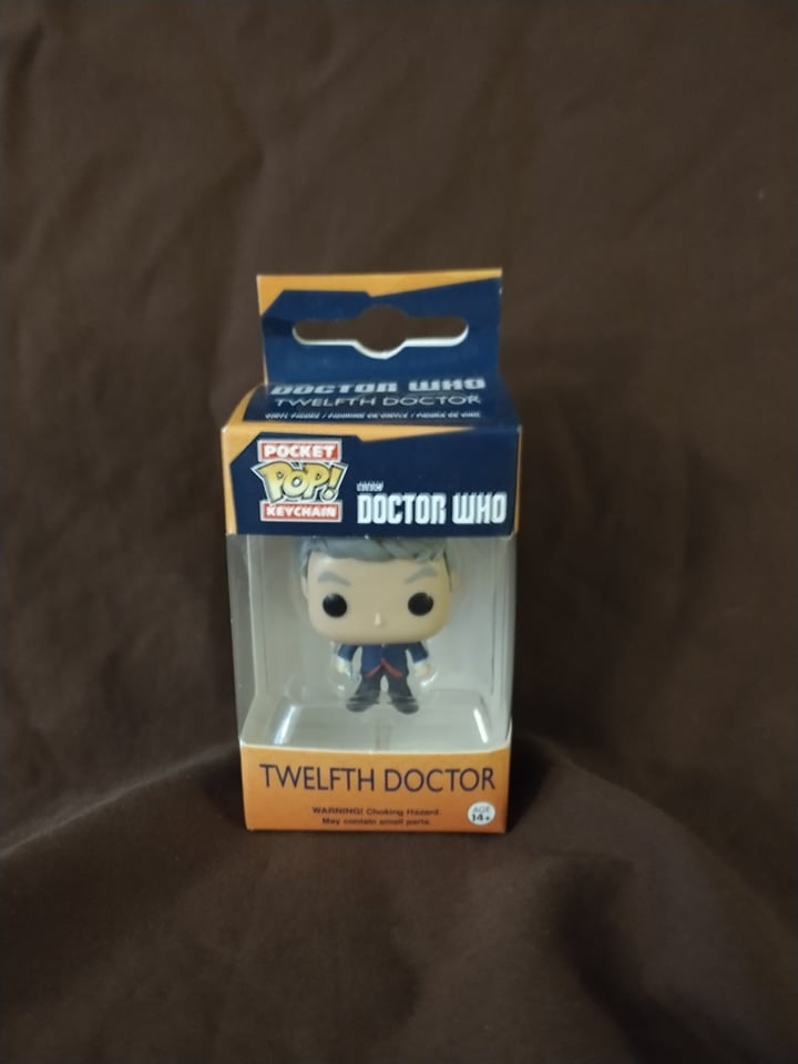 2015 Dr Who Pocket Pop Keychain 12th Doctor