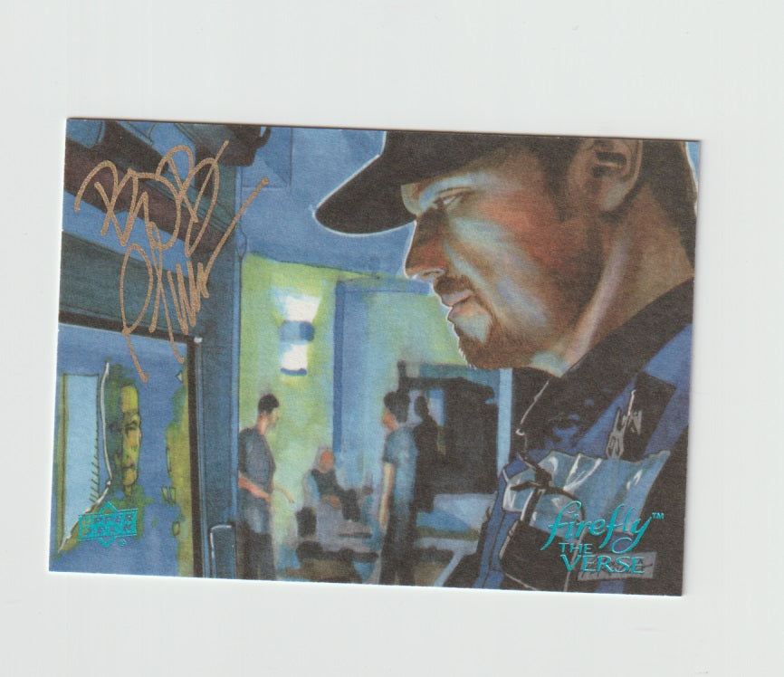 2015 Firefly The Verse Artist Autographs #75 Bob Petrecca