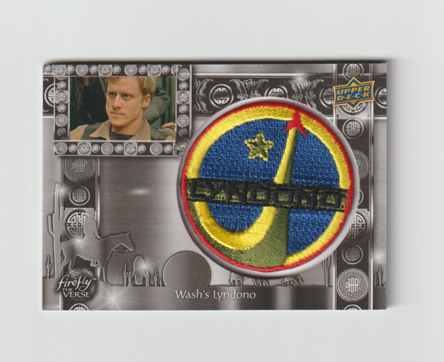 2015 Firefly The Verse Patches #F-20 Wash's Lyndono