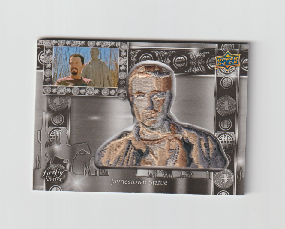 2015 Firefly The Verse Patches #F-40 Jaynestown Statue