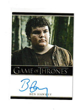 Load image into Gallery viewer, 2015 Game of Thrones Season 4 Bordered Autographs Ben Hawkey as Hot Pie
