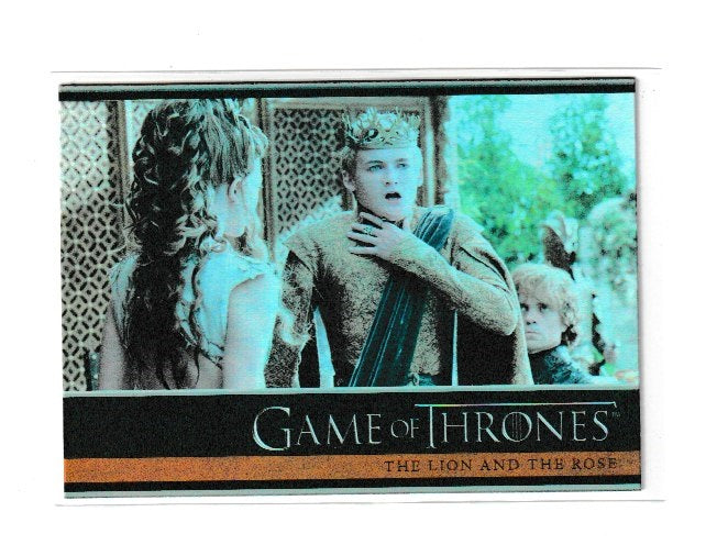 2015 Game of Thrones Season 4 Foils #06 The Lion and the Rose