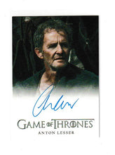 Load image into Gallery viewer, 2015 Game of Thrones Season 4 Full Bleed Autographs Anton Lesser as Qyburn
