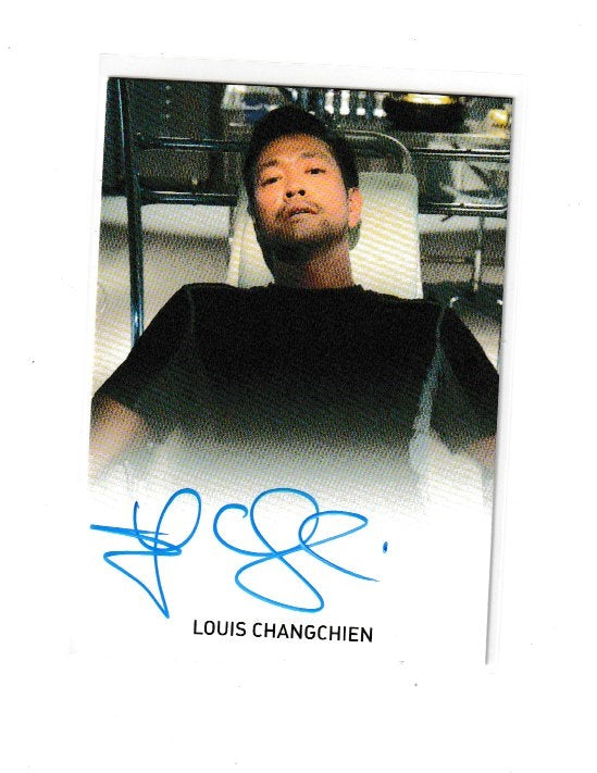 AUTOGRAPH CARD: Marvel Agents Of SHIELD Louis Changchien as Chan Ho Yin