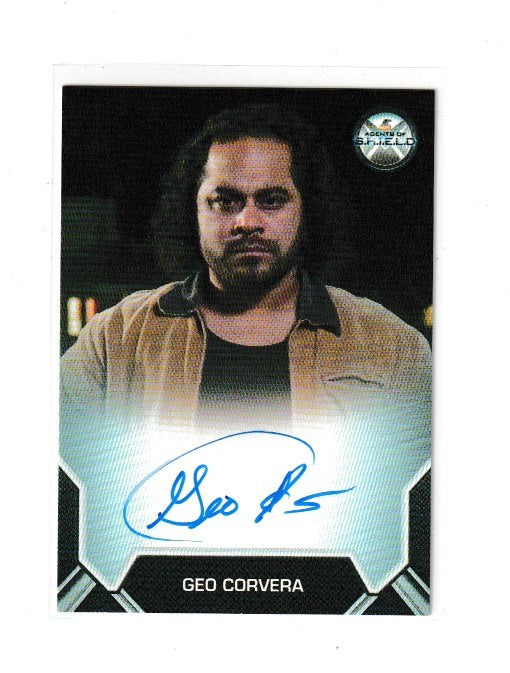 2015 Marvel Agents of S.H.I.E.L.D. Season 2 Bordered Autographs Geo Corvera as Francis Noche