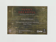 Load image into Gallery viewer, 2015 Penny Dreadful Season 1 Autographs #AP Alex Price as Proteus
