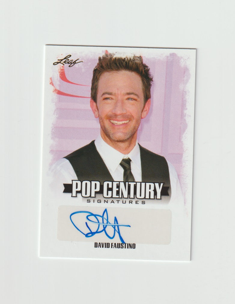 2015 Pop Century Signatures #BA-DF1 David Faustino