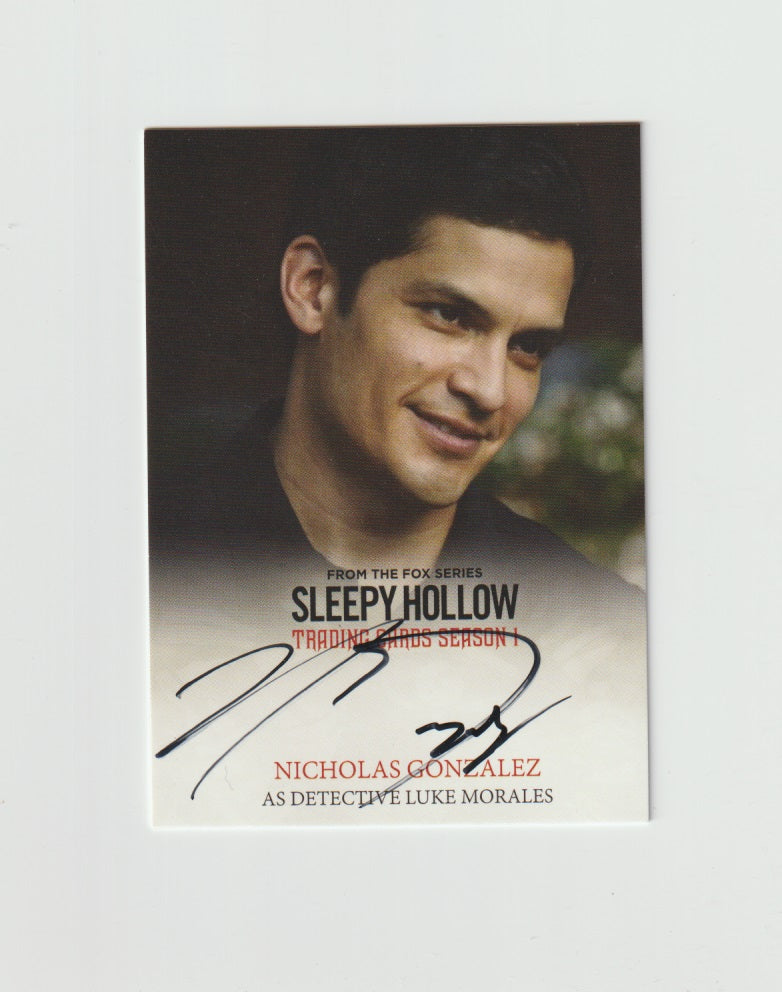 2015 Sleepy Hollow Season 1 Autographs #NG Nicholas Gonzalez as Detective Luke Morales