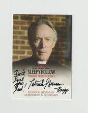 Load image into Gallery viewer, 2015 Sleepy Hollow Season 1 Autographs #PG Patrick Gorman as Reverand Alfred Knapp
