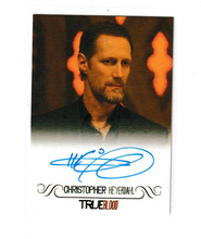 Load image into Gallery viewer, 2015 True Blood S7 Collectors Set Christopher Heyerdahl as Dieter Braun Full Bleed Autograph
