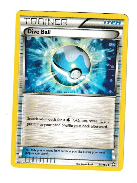 2015 XY Primal Clash #125 Dive Ball