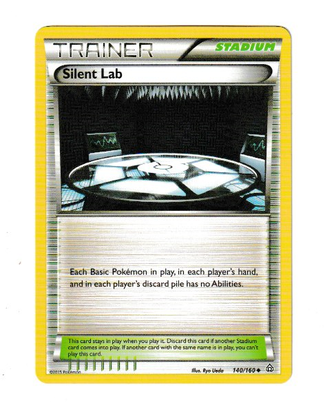 2015 XY Primal Clash #140 Silent Lab