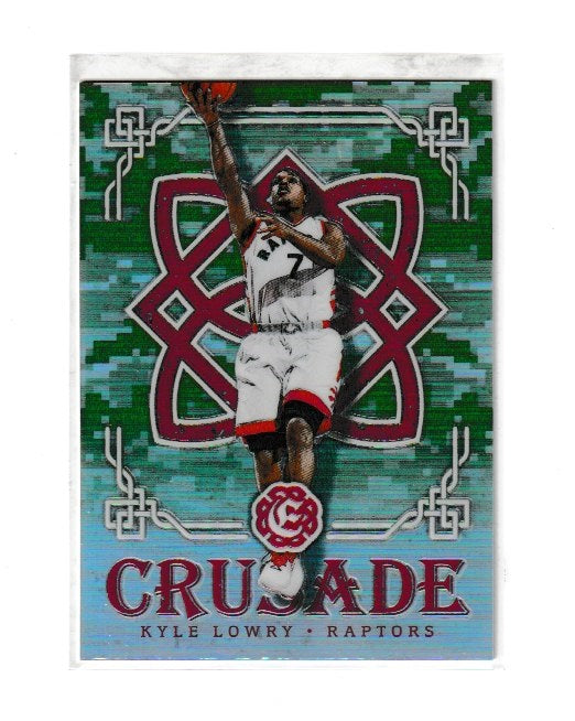 2016-17 Excalibur Crusade Camo #17 Kyle Lowry