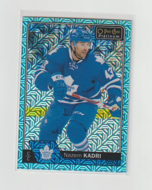 2016-17 O-Pee-Chee Platinum Ice Blue Traxx #56 Nazem Kadri