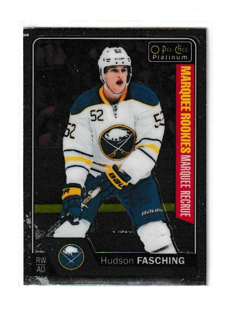 2016-17 O-Pee-Chee Platinum Marquee Rookies #165 Hudson Fasching