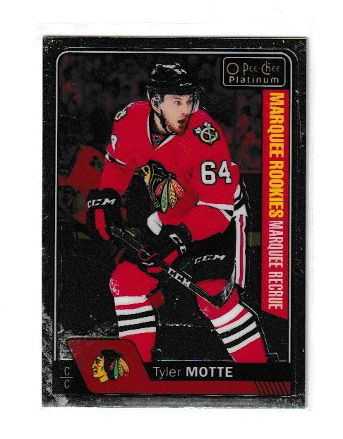 2016-17 O-Pee-Chee Platinum Marquee Rookies #193 Tyler Motte