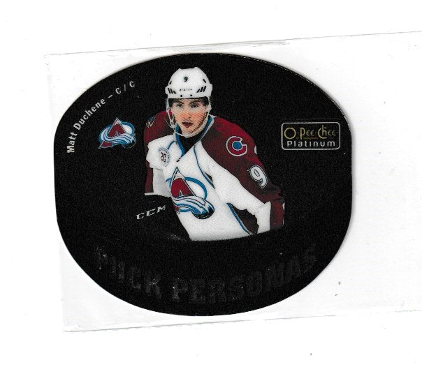 2016-17 O-Pee-Chee Platinum Puck Personas Die Cuts #PP-12 Matt Duchene