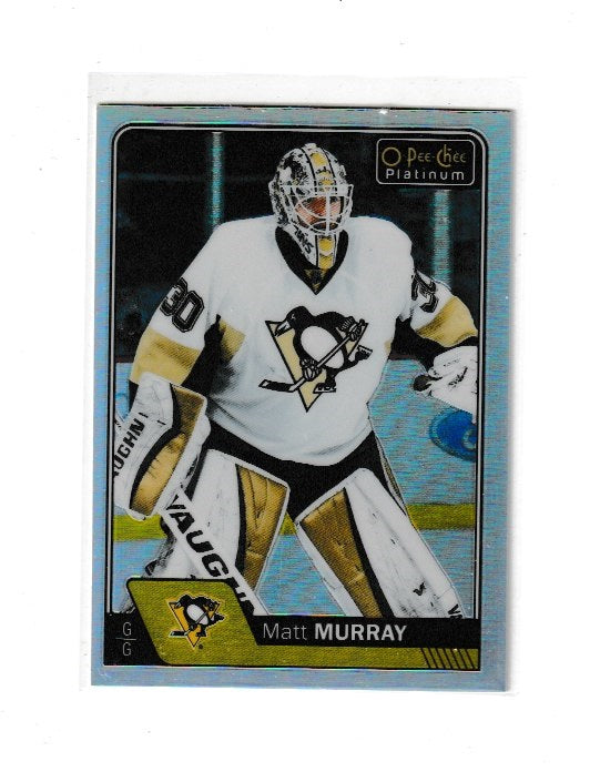 2016-17 O-Pee-Chee Platinum Rainbow #114 Matt Murray