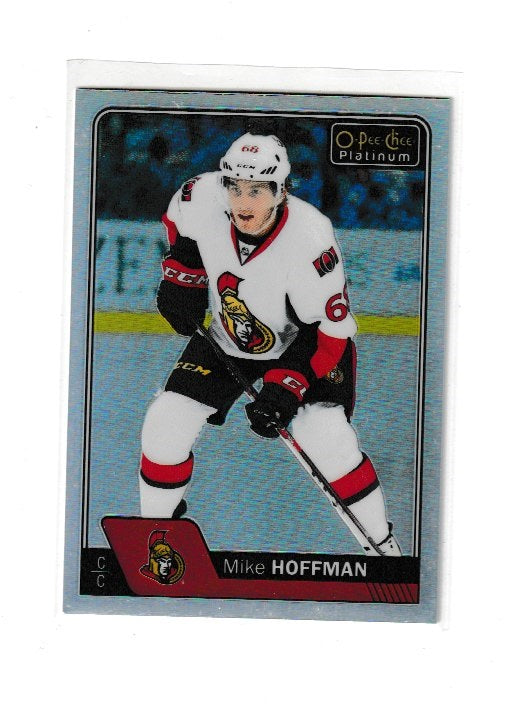 2016-17 O-Pee-Chee Platinum Rainbow #142 Mike Hoffman