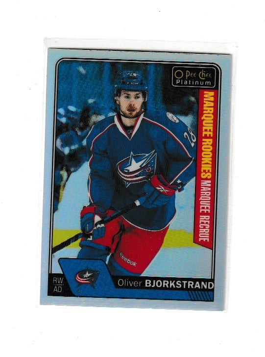 2016-17 O-Pee-Chee Platinum Rainbow #159 Oliver Bjorkstrand