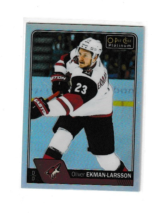 2016-17 O-Pee-Chee Platinum Rainbow #15 Oliver Ekman-Larsson