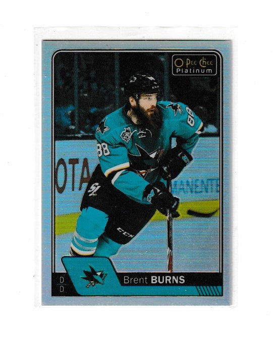 2016-17 O-Pee-Chee Platinum Rainbow #22 Brent Burns