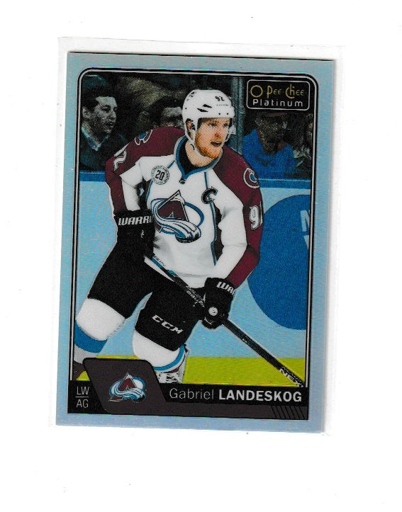 2016-17 O-Pee-Chee Platinum Rainbow #49 Gabriel Landeskog