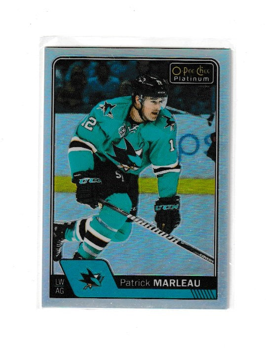 2016-17 O-Pee-Chee Platinum Rainbow #85 Patrick Marleau