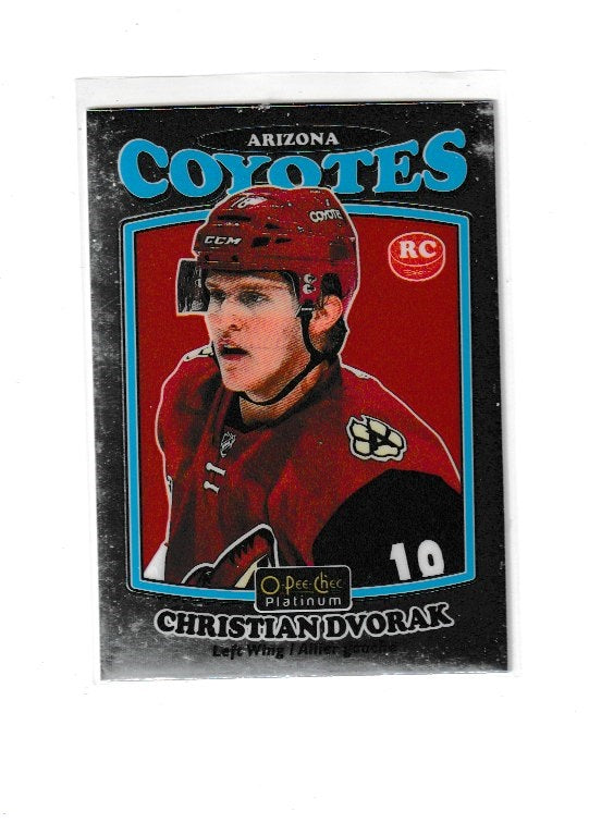 2016-17 O-Pee-Chee Platinum Retro #R-98 Christian Dvorak