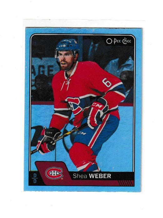 2016-17 O-Pee-Chee Rainbow #666 Shea Weber