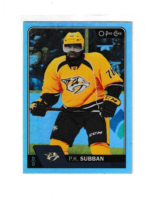 2016-17 O-Pee-Chee Rainbow #667 P.K. Subban