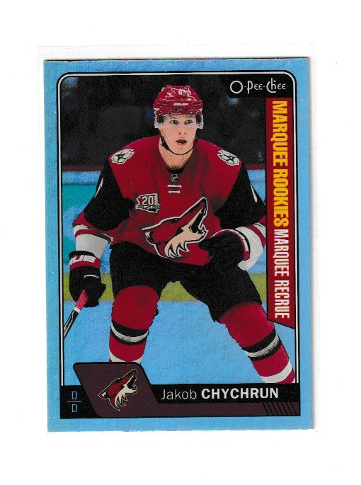 2016-17 O-Pee-Chee Rainbow #691 Jakob Chychrun