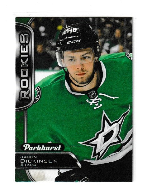 2016-17 Parkhurst Rookies #343 Jason Dickinson