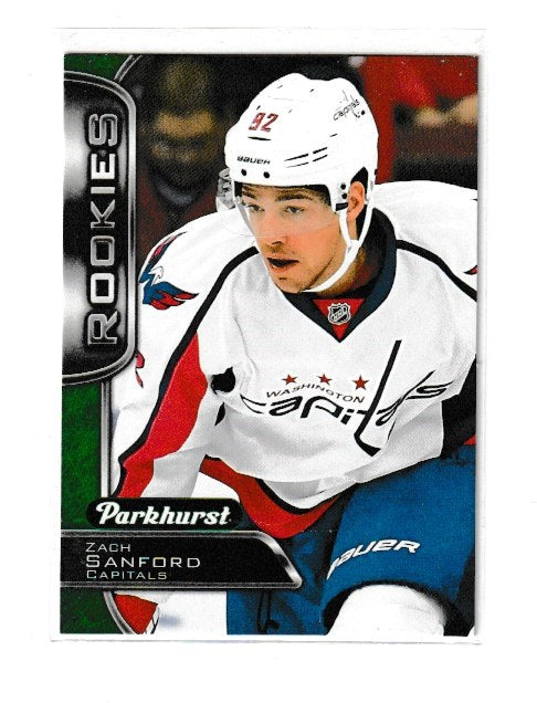 2016-17 Parkhurst Rookies #392 Zach Sanford