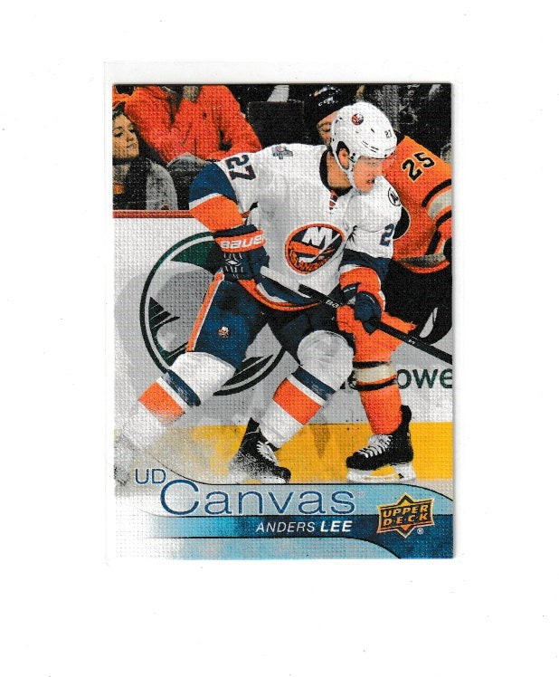 2016-17 Upper Deck Canvas #C55 Anders Lee