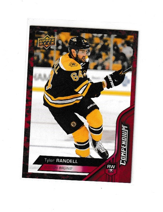 2016-17 Upper Deck Compendium Red #318 Tyler Randell