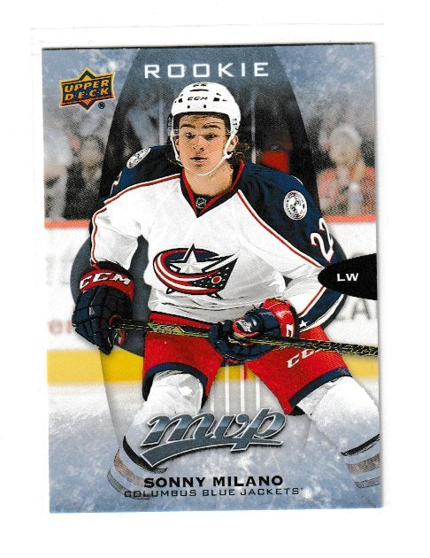 2016-17 Upper Deck MVP  Rookies #298 Sonny Milano