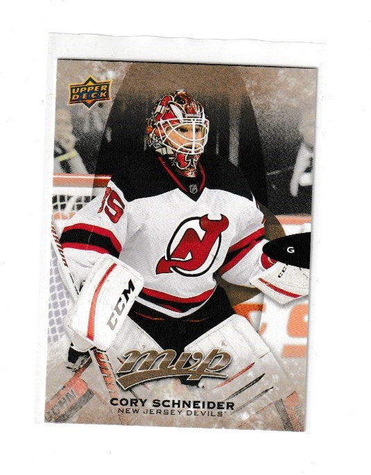 2016-17 Upper Deck MVP #205 Cory Schneider