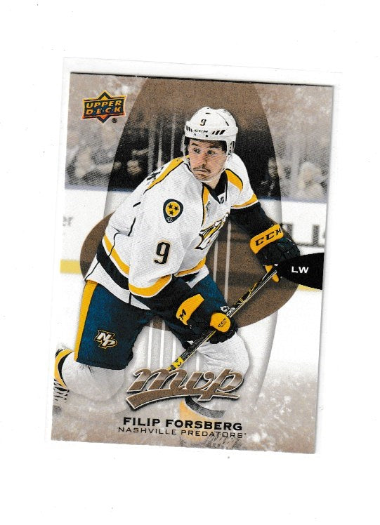 2016-17 Upper Deck MVP #250 Filip Forsberg