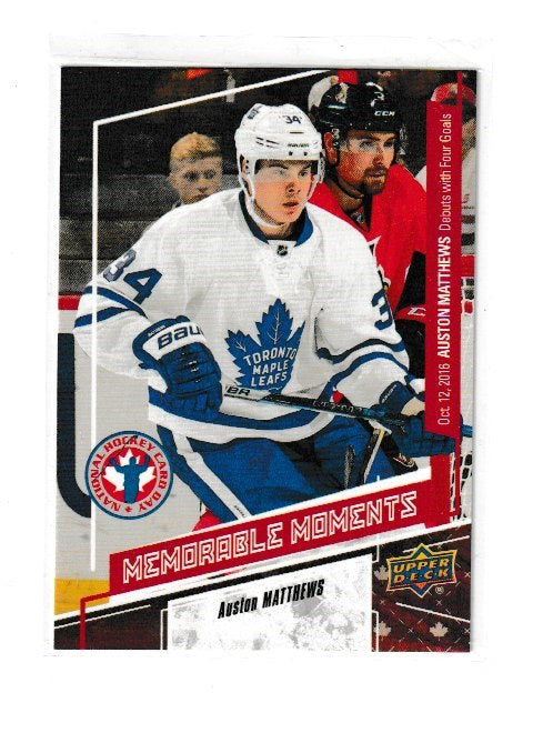 2016-17 Upper Deck National Card Day #CAN16 Auston Matthews