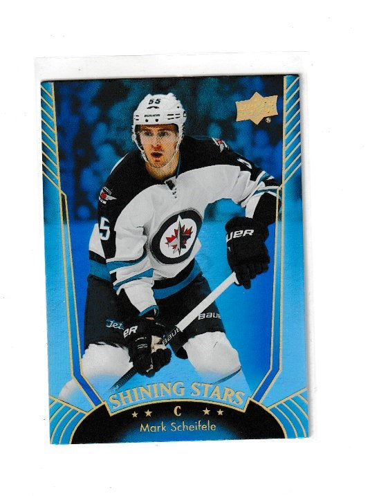 2016-17 Upper Deck Shining Stars Royal Blue #SS-26 Mark Scheifele