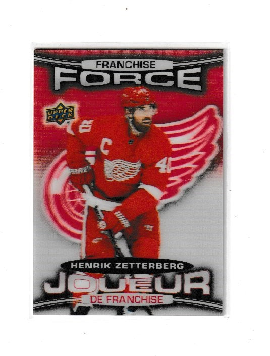 2016-17 Upper Deck Tim Hortons Franchise Force #FF-3 Henrik Zetterberg